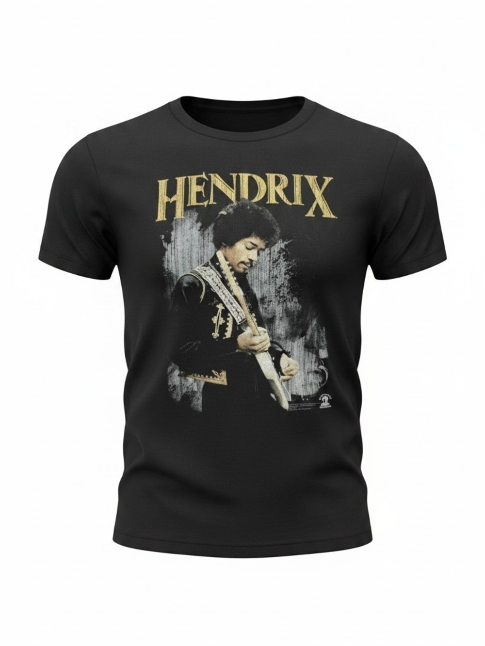 Hendrix Black Graphic Short Sleeve Tee